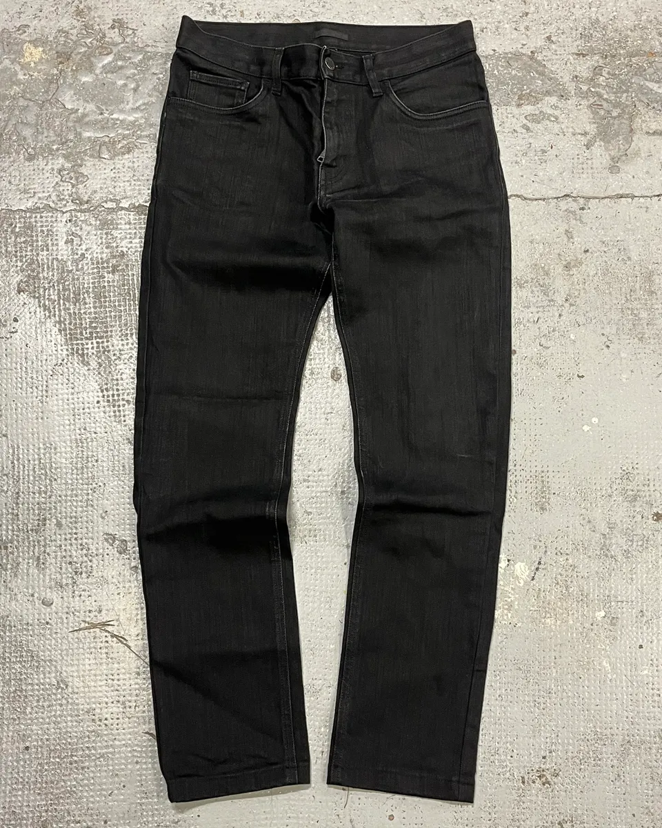 SS2017 Prada Black Jeans Denim Slim Fit