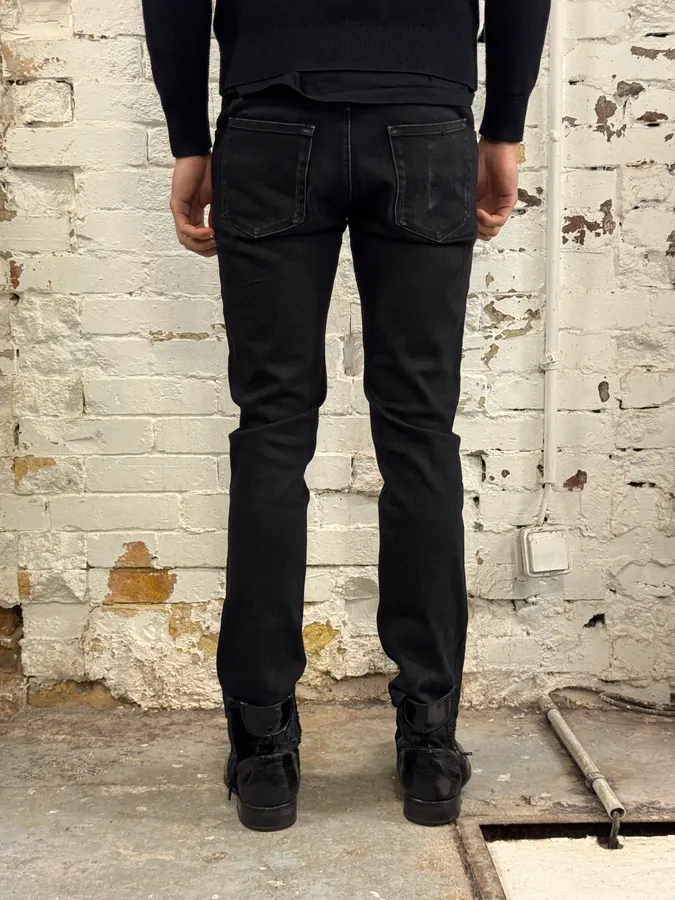 SS2017 Prada Black Jeans Denim Slim Fit - Image 4