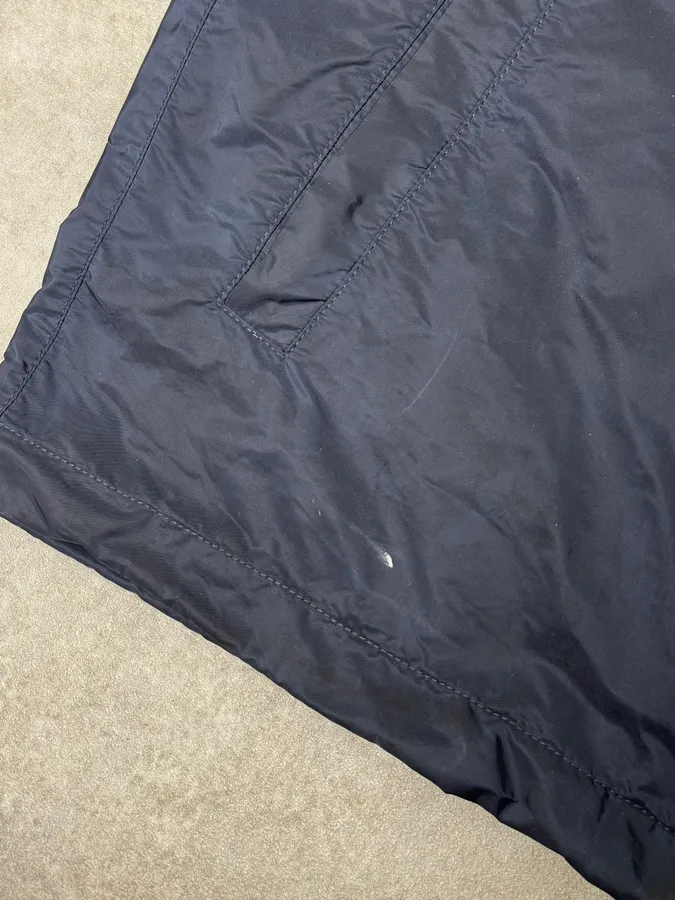 SS2017 Prada Navy Logo Shoulder Patch Windbreaker Jacket - Image 12