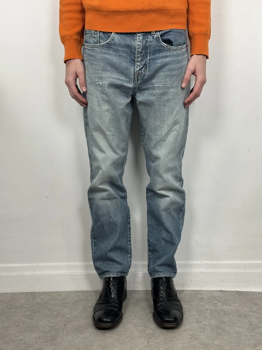 SS2017 Saint Laurent Blue Denim Jeans