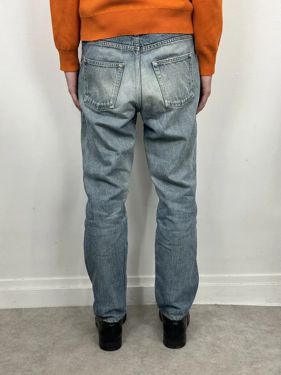 SS2017 Saint Laurent Blue Denim Jeans - Image 3