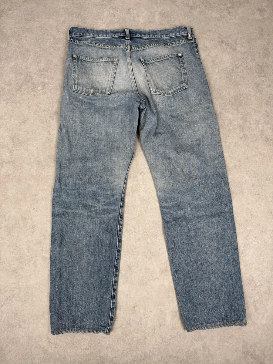SS2017 Saint Laurent Blue Denim Jeans - Image 5