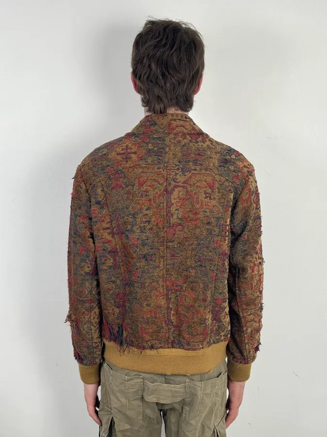 SS2017 Saint Laurent Persan Embellished Bomber Jacket - Image 3