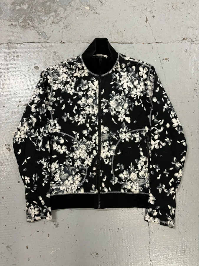 SS2018 Givenchy Sample Black Floral Track Jacket