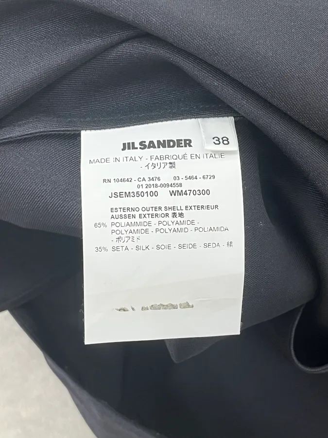 SS2018 Jil Sander Black Classy Skirt - Image 11