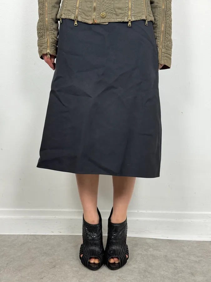 SS2018 Jil Sander Black Classy Skirt - Image 2