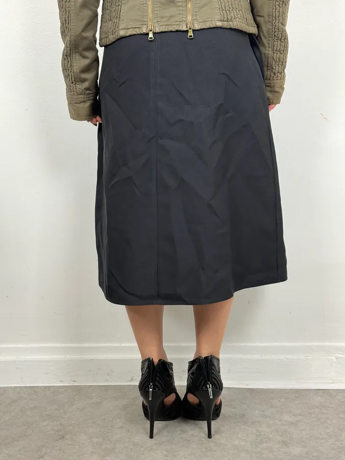 SS2018 Jil Sander Black Classy Skirt - Image 4