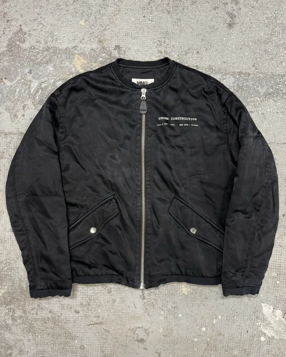SS2018 Margiela Bomber Brut Under Construction Cropped Jacket