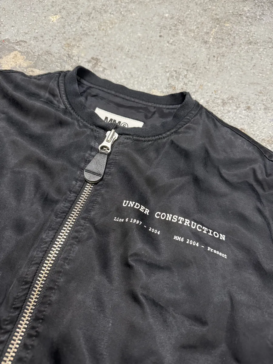 SS2018 Margiela Bomber Brut Under Construction Cropped Jacket - Image 10
