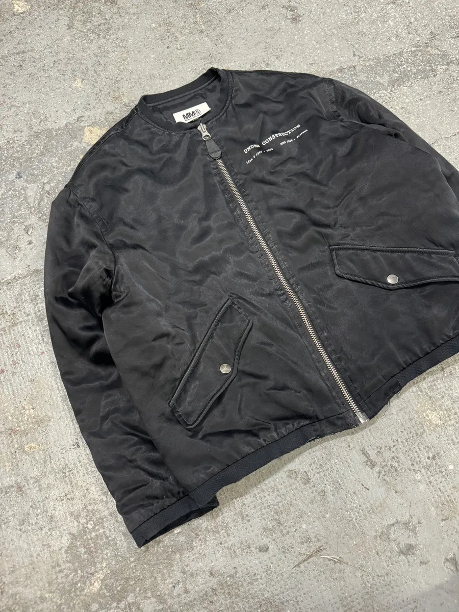 SS2018 Margiela Bomber Brut Under Construction Cropped Jacket - Image 11