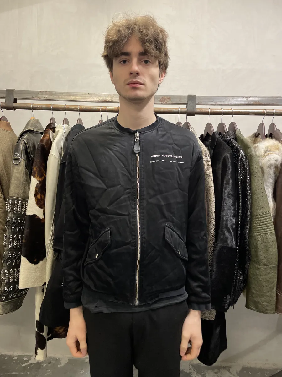 SS2018 Margiela Bomber Brut Under Construction Cropped Jacket - Image 2