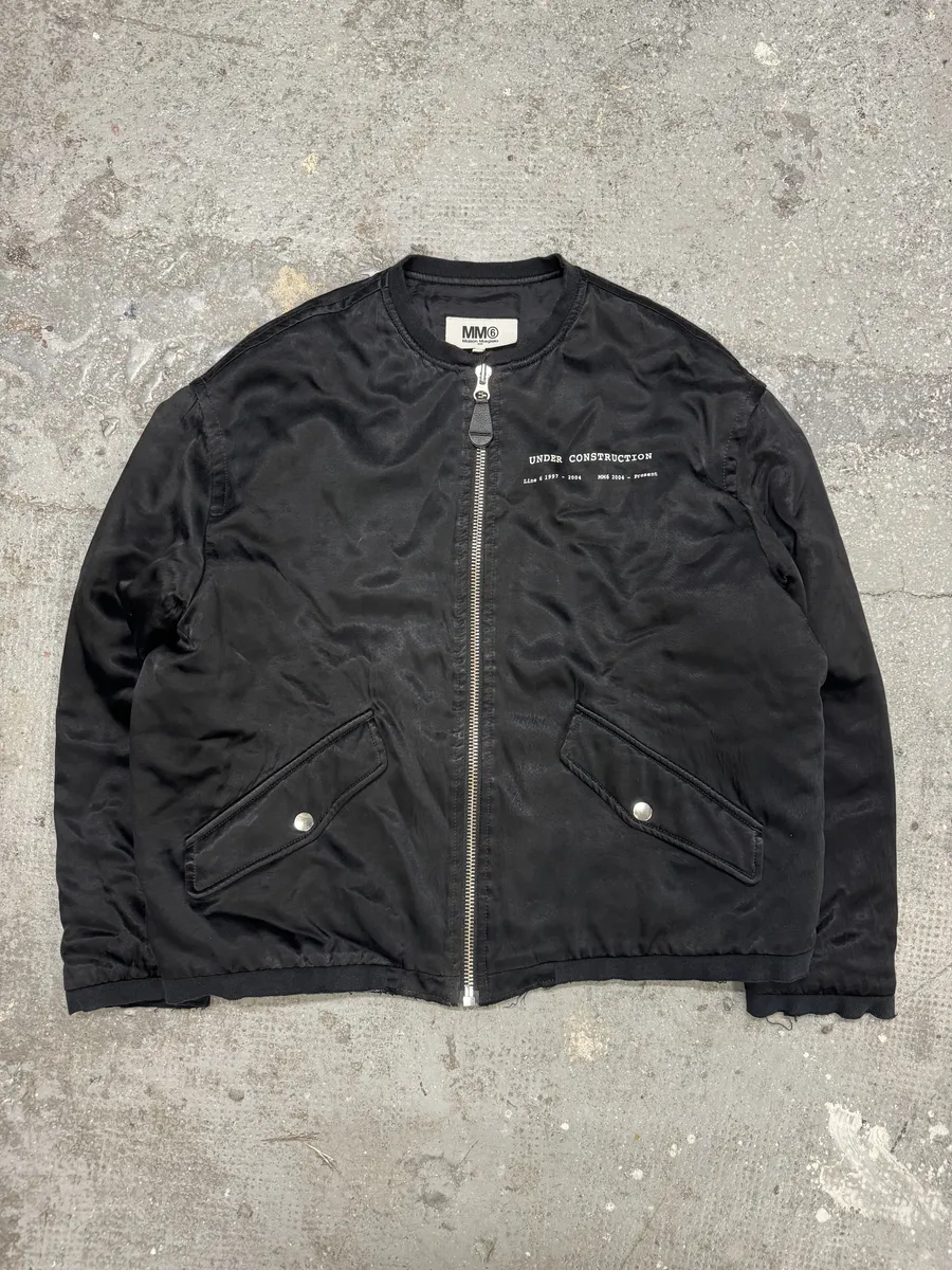 SS2018 Margiela Bomber Brut Under Construction Cropped Jacket - Image 4