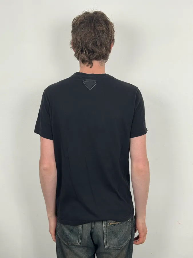 SS2018 Prada Black James Jean Laser Monkey Graphic T-Shirt - Image 3