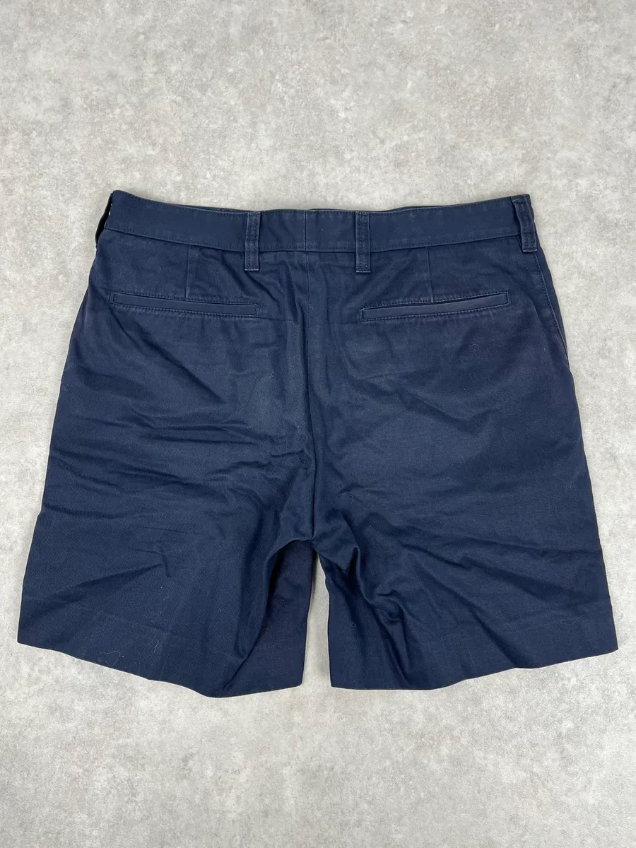 SS2018 Prada Navy Chino Shorts - Image 6