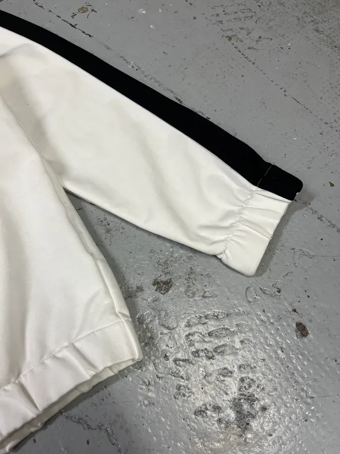 SS2018 Prada White Zip-up Sweater - Image 6