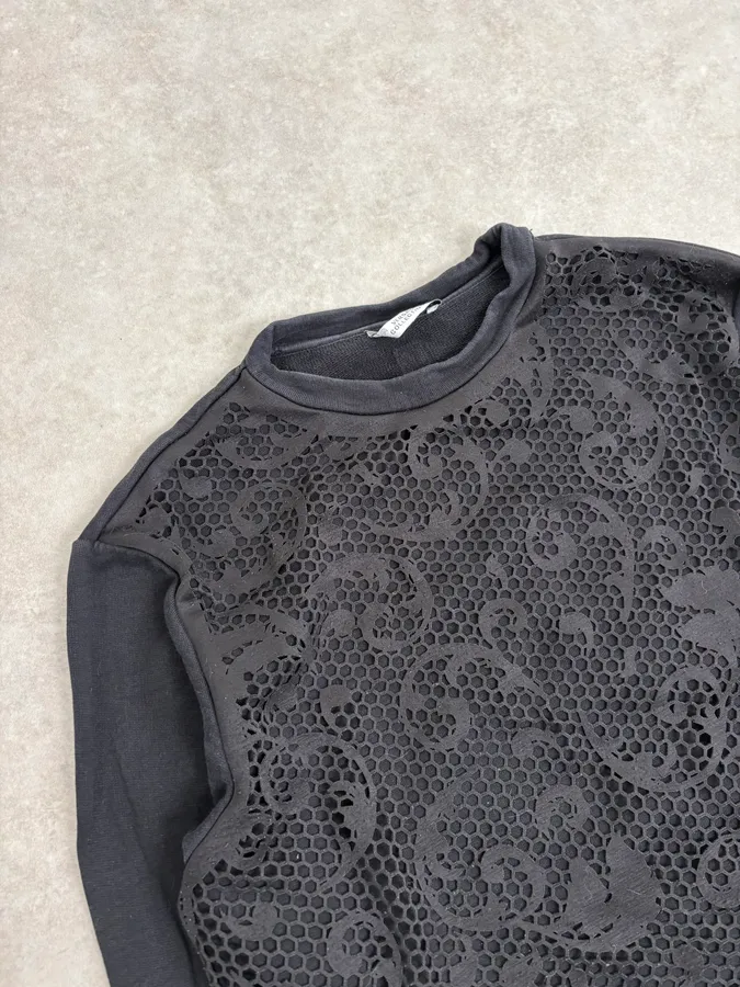 SS2018 Versace Ornament Black Sweater - Image 5