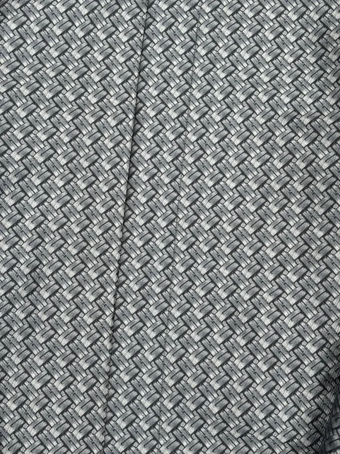 SS2019 Emporio Armani Blue Wavy Light Abstract Jacket - Image 7