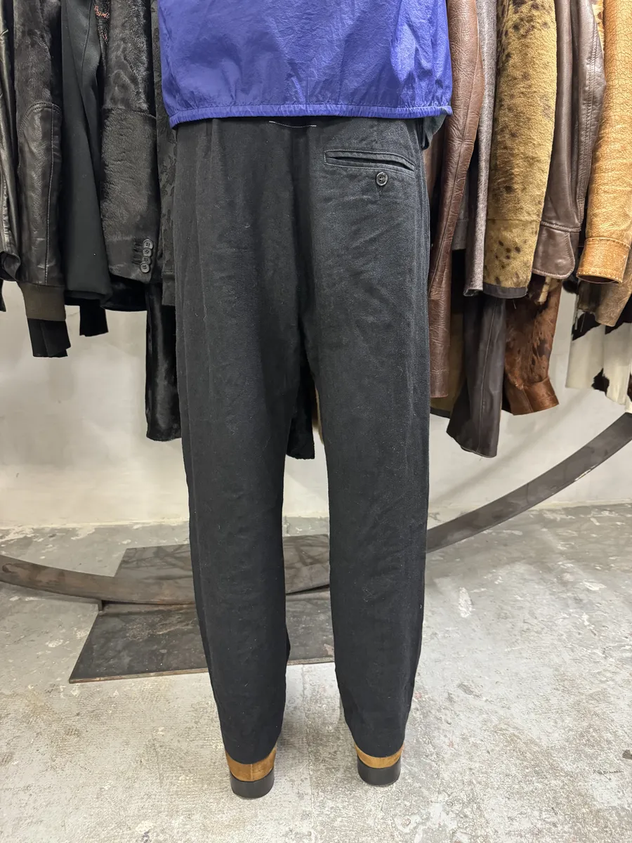 SS2019 Maison Margiela MM6 Black Cozy Pants - Image 5