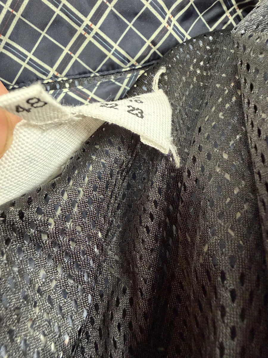 SS2019 Maison Margiela White & Blue Light Zip-up Jacket - Image 10