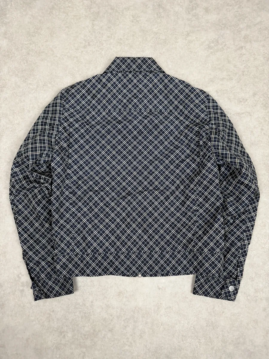 SS2019 Maison Margiela White & Blue Light Zip-up Jacket - Image 2