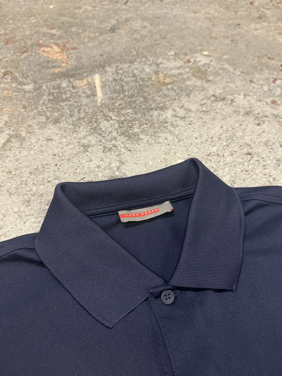 SS2019 Prada Luna Rossa Navy Polo Sport - Image 6