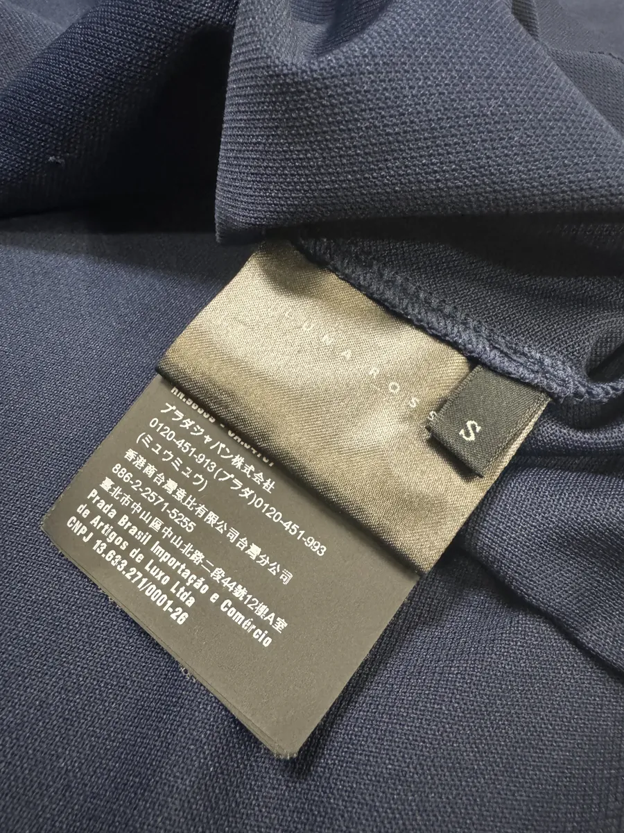 SS2019 Prada Luna Rossa Navy Polo Sport - Image 8