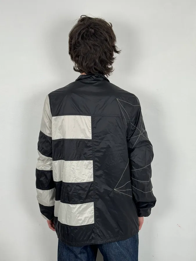 SS2019 Rick Owens Babel Geometrical Flight Black Jacket - Image 3