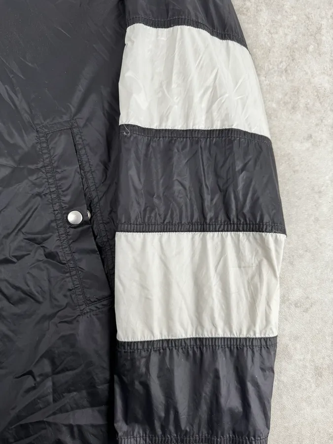 SS2019 Rick Owens Babel Geometrical Flight Black Jacket - Image 9