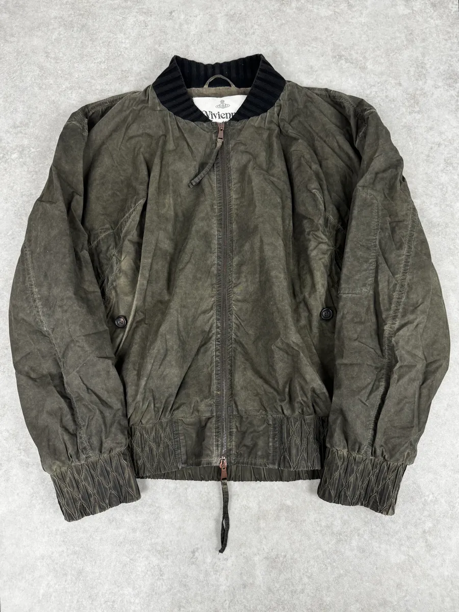 SS2019 Vivienne Westwood Light Green Bomber Jacket