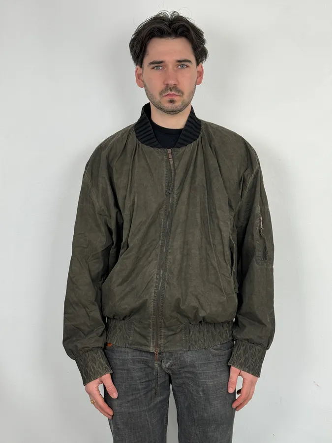 SS2019 Vivienne Westwood Light Green Bomber Jacket - Image 4