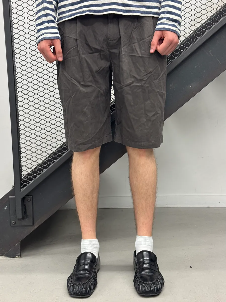 SS2020 Alexander McQueen Faded Grey Taupe Shorts - Image 2