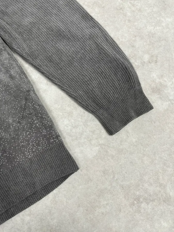 SS2020 Emporio Armani Grey Contemporary Turtleneck - Image 6