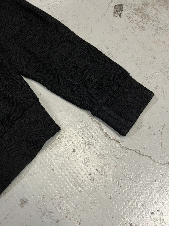 SS2020 Emporio Armani Relief Black Jacket - Image 6