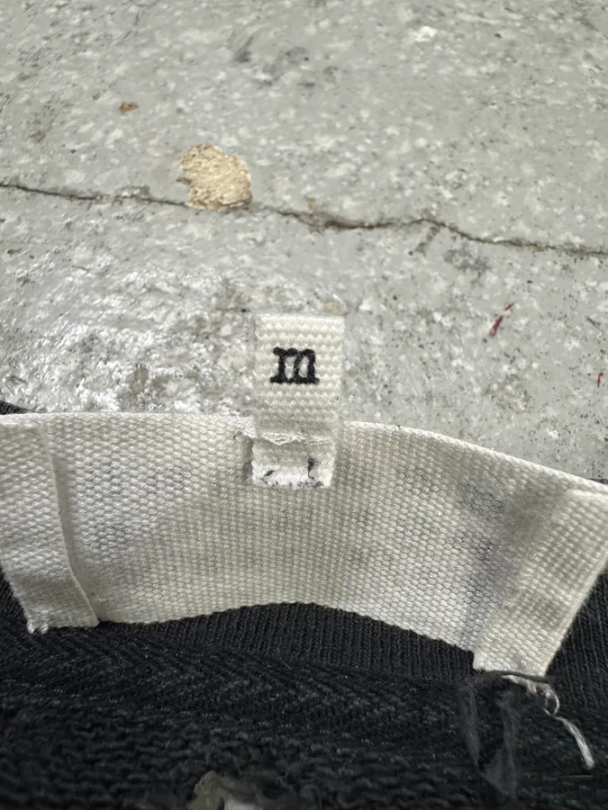 SS2020 Maison Margiela Black Cut Out Crewneck Sweater - Image 13