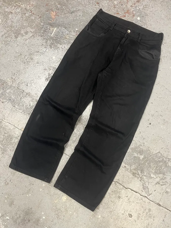 SS2020 Maison Margiela Black Denim Jeans - Image 7