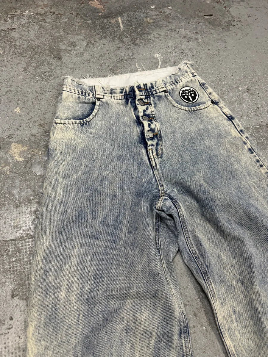 SS2020 Maison Margiela MM6 Large Blue Denim Jeans - Image 6