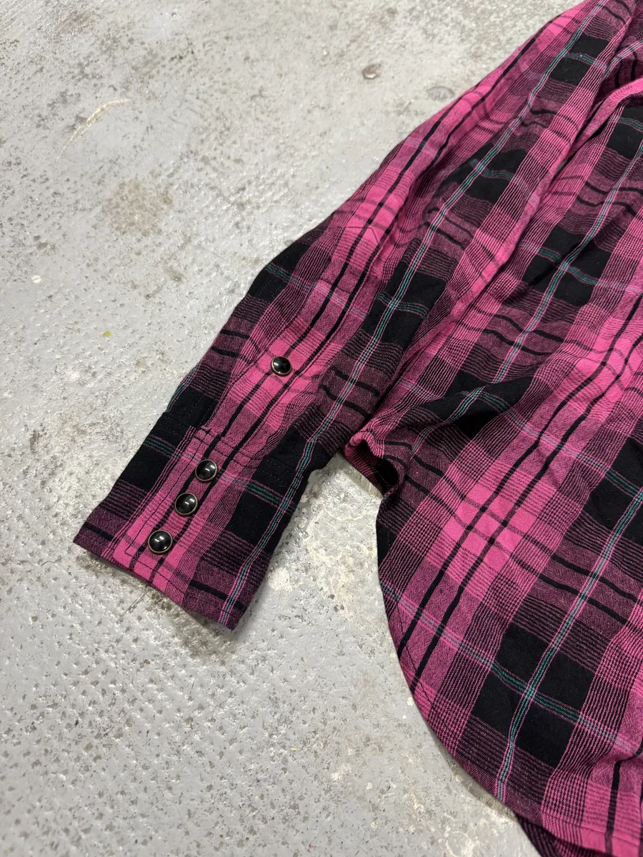 SS2020 Saint Laurent Pink & Black Shirt - Image 10