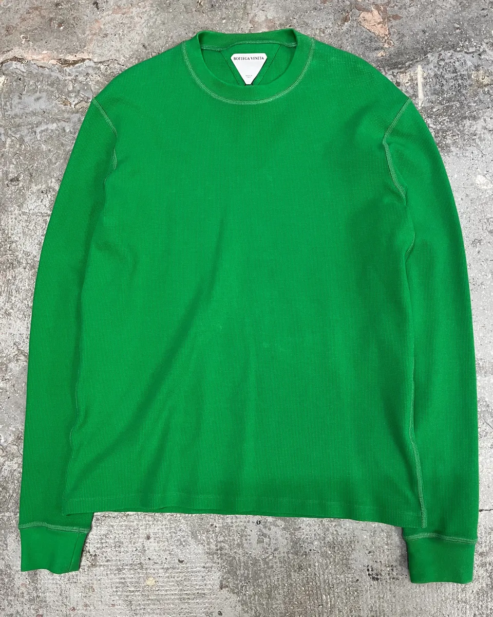 SS2021 Bottega Veneta Green Italian Sweater