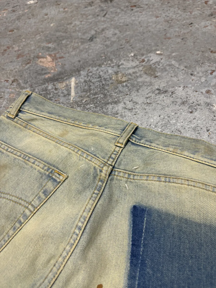 SS2022 Maison Margiela Dirty Faded Denim Jeans - Image 13