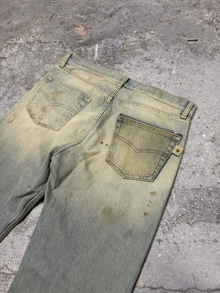 SS2022 Maison Margiela Dirty Faded Denim Jeans - Image 15