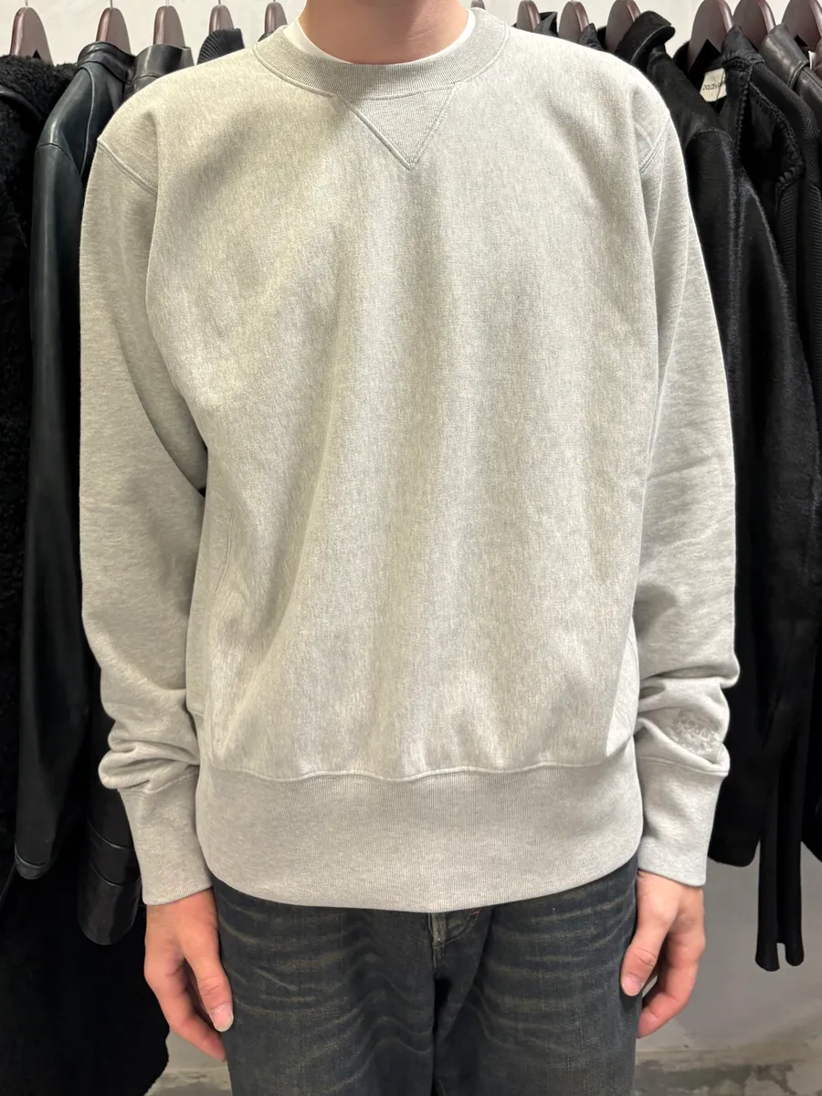 SS2023 Maison Margiela Grey Minimalist Crewneck Sweater - Image 3