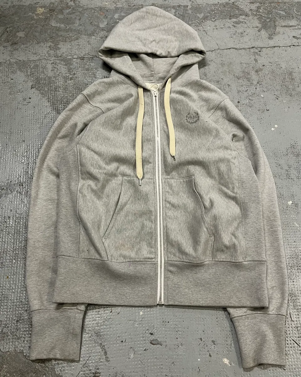 SS2023 Maison Margiela Grey Signature Zip-up Hoodie - Image 5