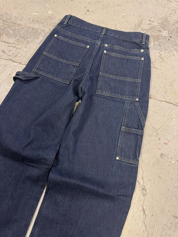 SS2024 Givenchy 4G Cargo Denim Brut Carpenter Jeans - Image 9