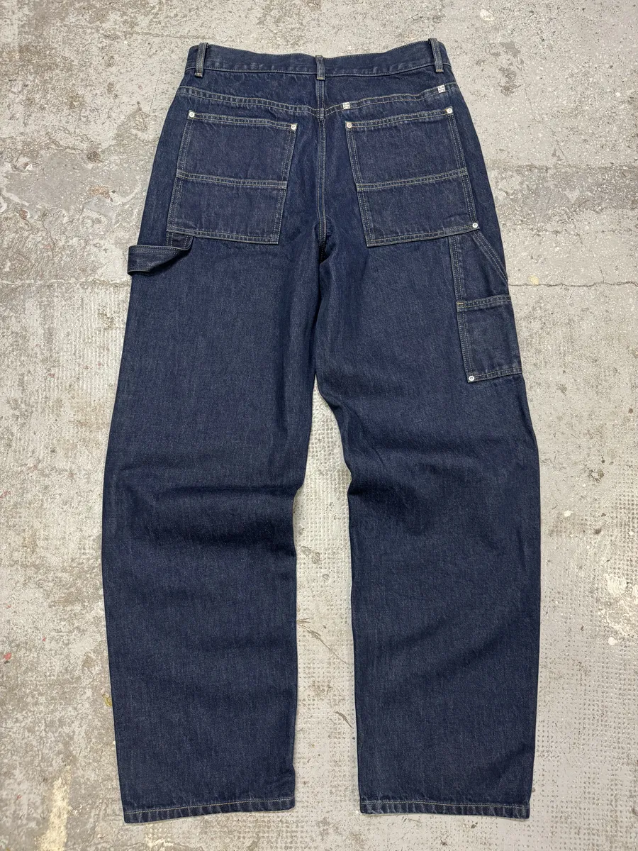 SS2024 Givenchy 4G Cargo Denim Brut Carpenter Jeans - Image 5