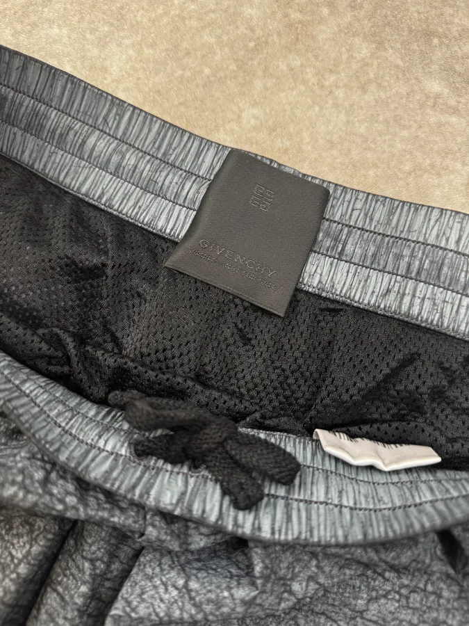 SS2024 Givenchy Grey Stone Effect Nylon Pants - Image 12