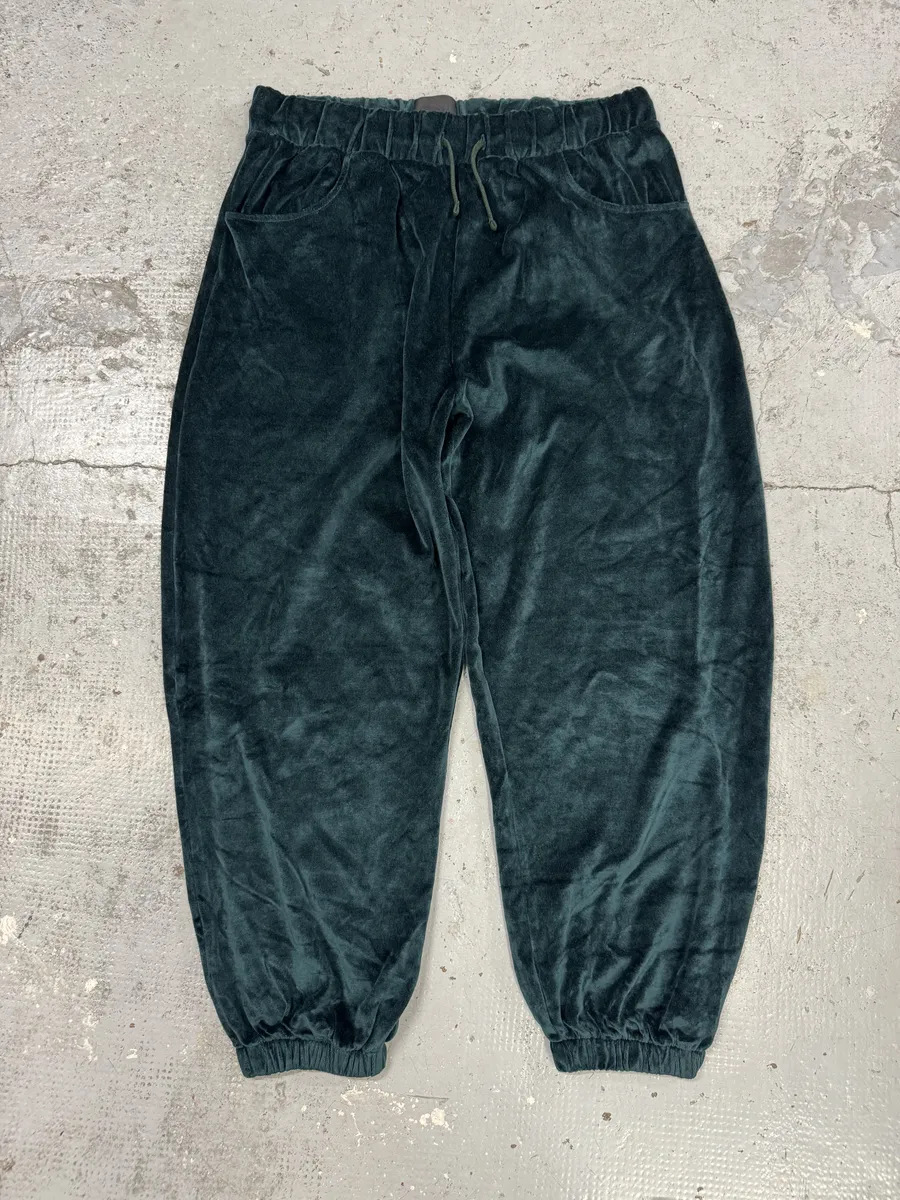 SS2024 Givenchy Sample Dark Green Velvet Pants by Matthew Williams - Image 2