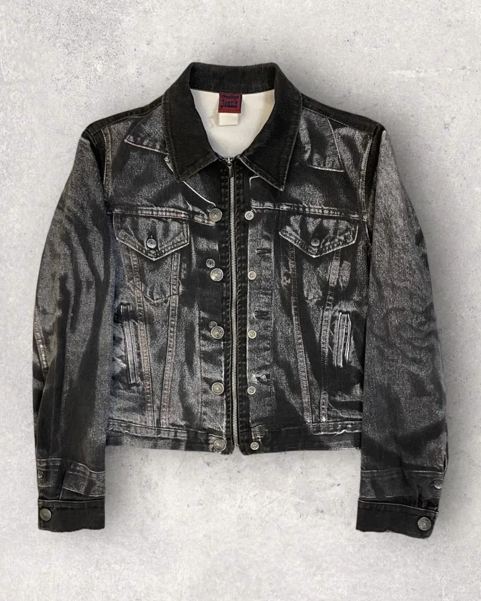 SS97 Jean Paul Gaultier Trompe L’oeil Denim Jacket