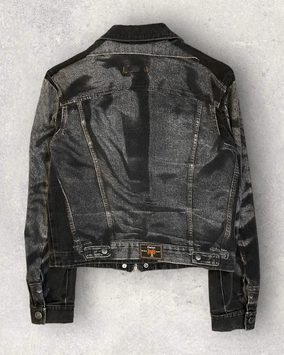 SS97 Jean Paul Gaultier Trompe L’oeil Denim Jacket - Image 2