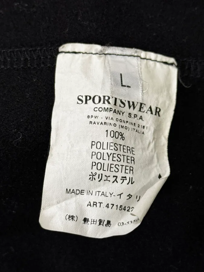 Stone Island Black Wool Sailor Bomber Jacket - Image 16