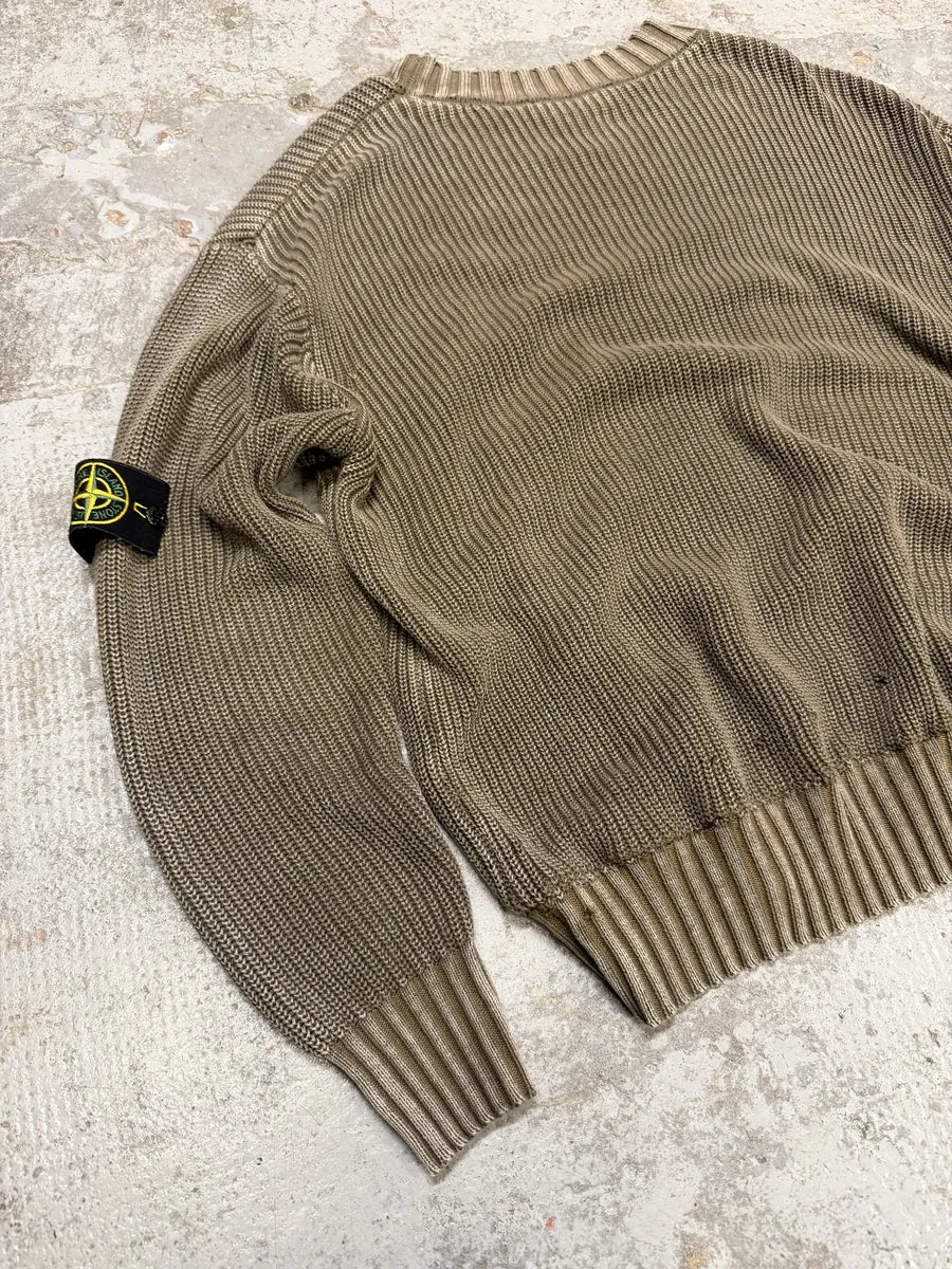 Stone Island Tern Grey Knit Sweater - Image 7